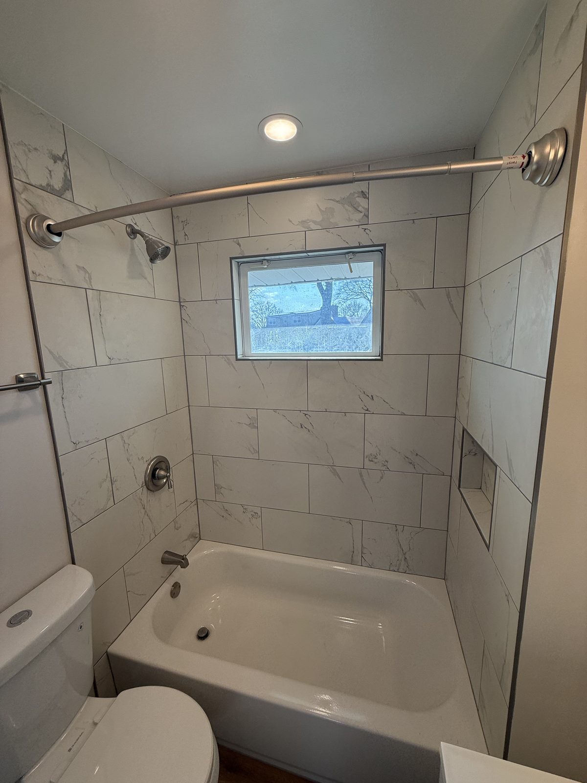 Bathrooms project by A J Lopez Services in the DMV