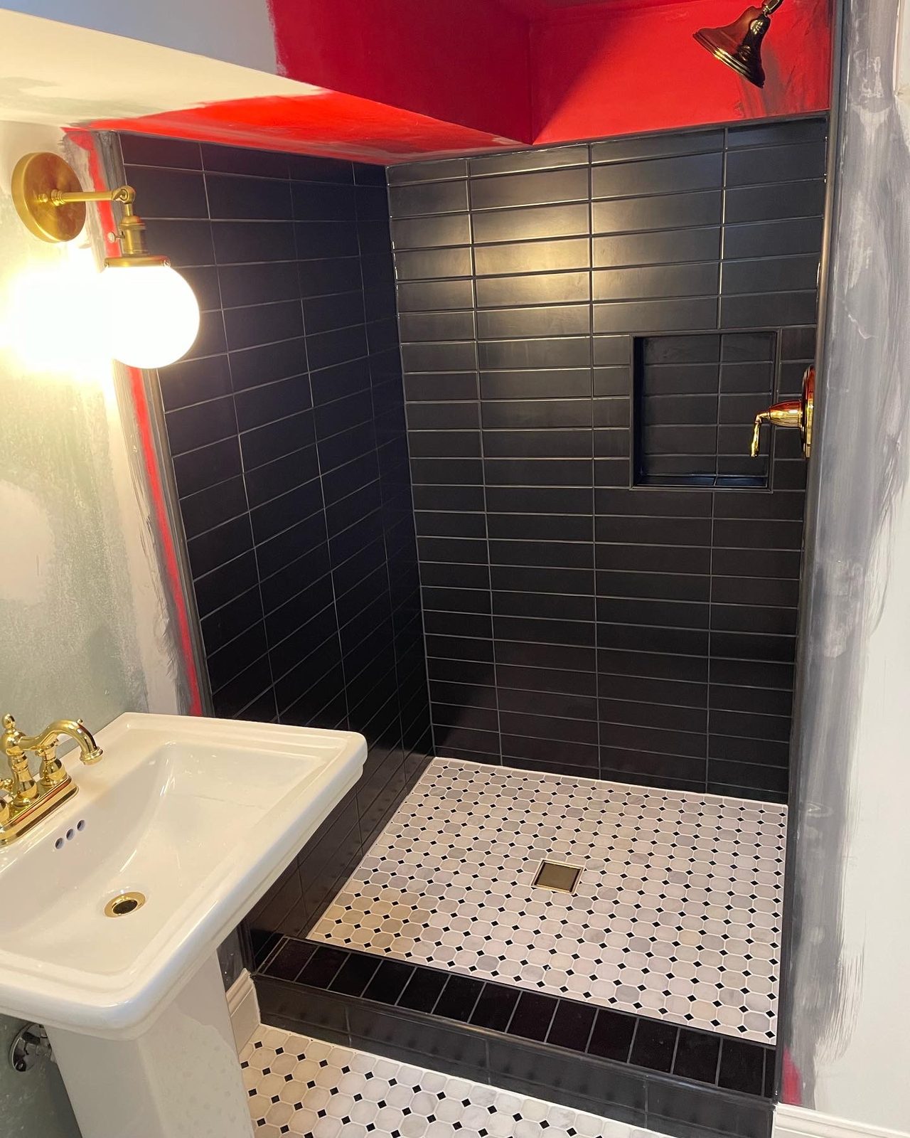 Bathrooms project by A J Lopez Services in the DMV