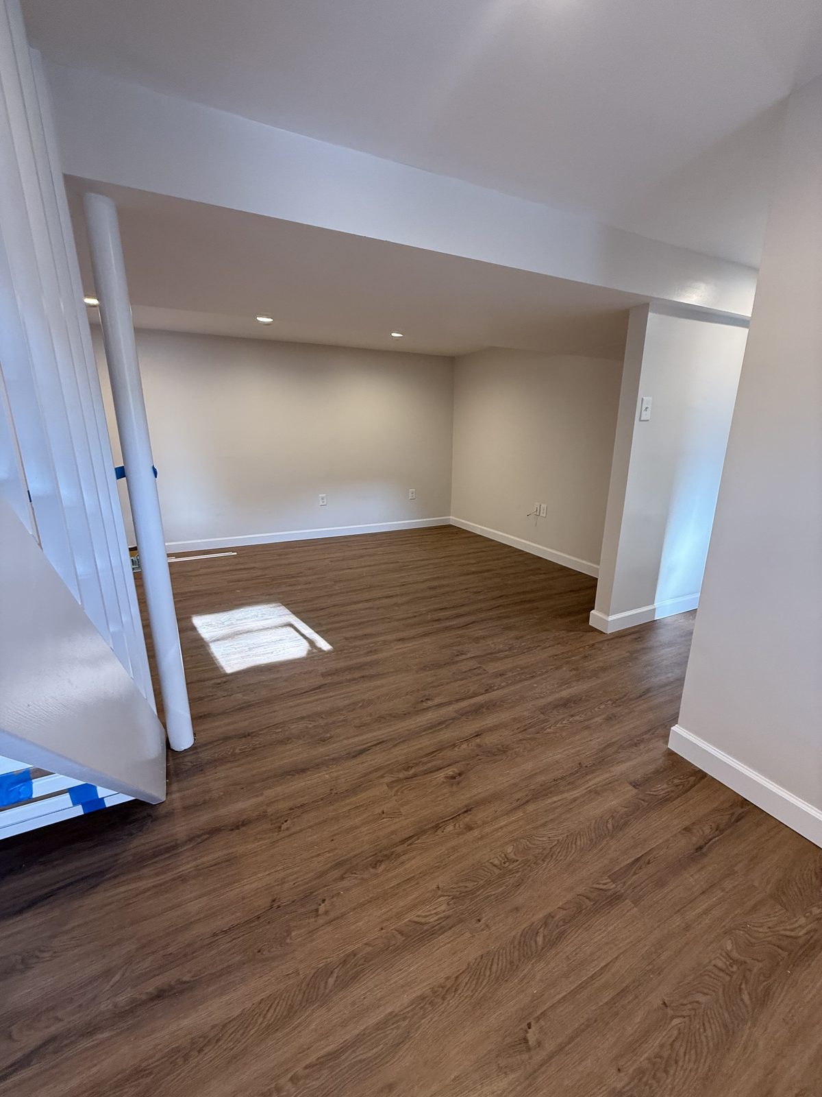 Flooring project by A J Lopez Services in the DMV
