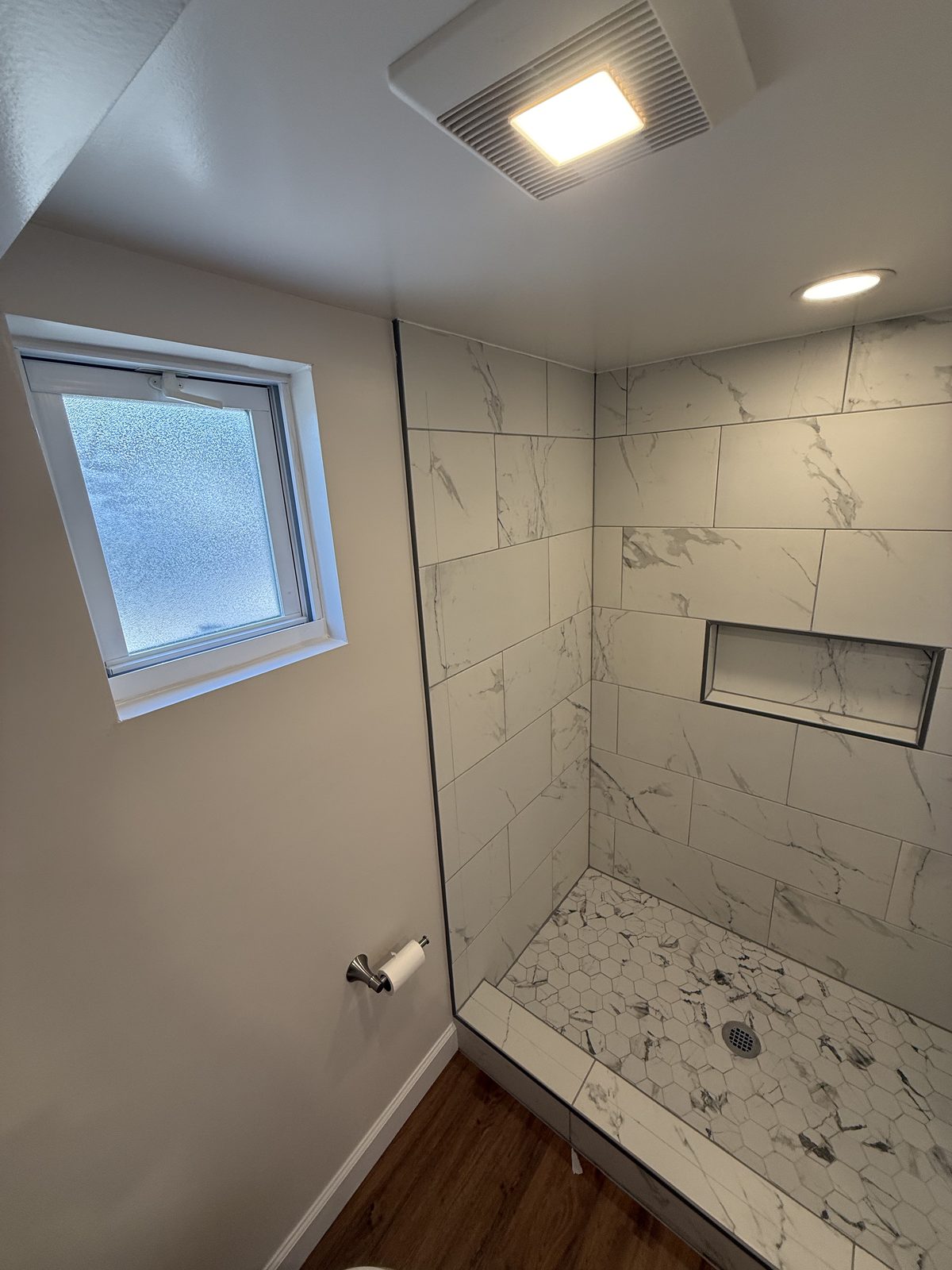 Bathrooms project by A J Lopez Services in the DMV