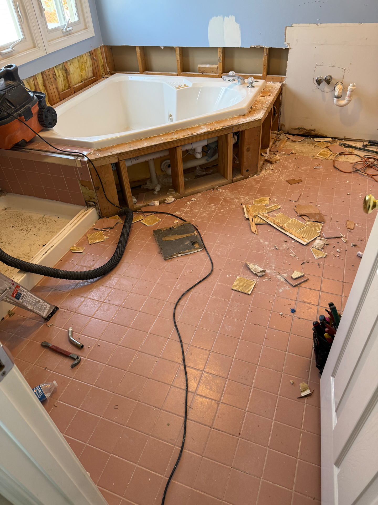 Before — Spa-Inspired Bathroom