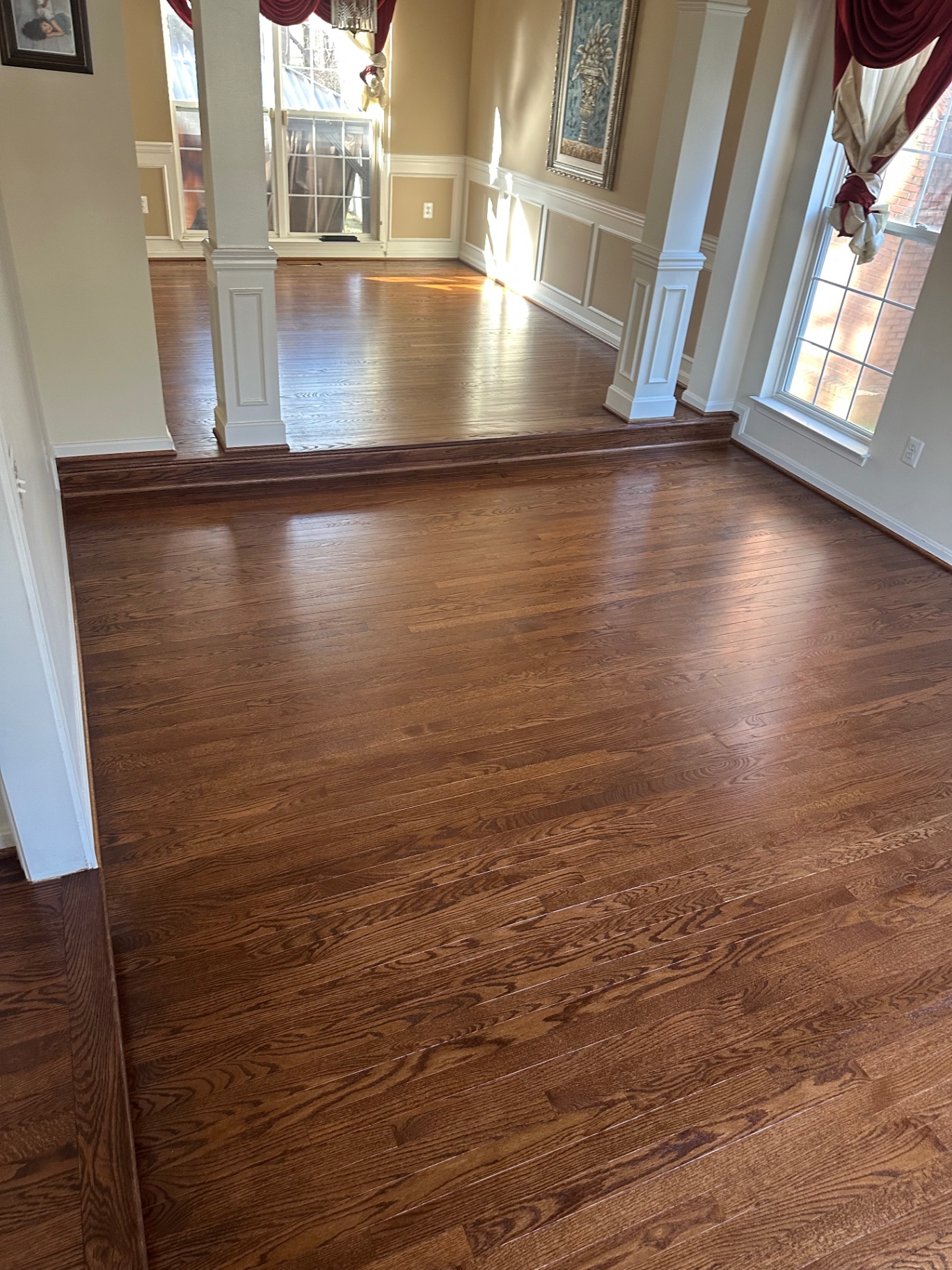 After — Hardwood Flooring Install